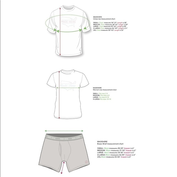 MADE HERE Men’s All American Boxer Brief Navy/White - Picture 5 of 5